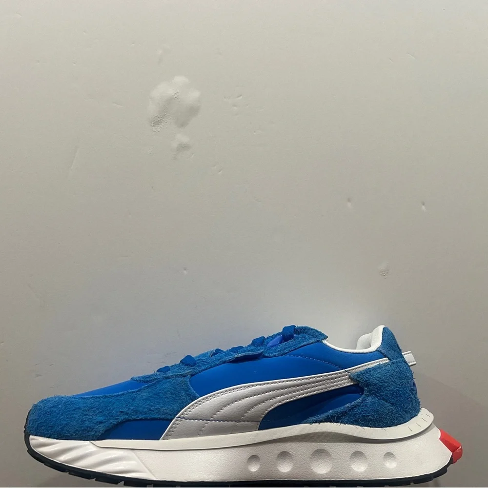 Puma, Wild Rider Vintage, 381595 01, Blue & White - Picture 15 of 16